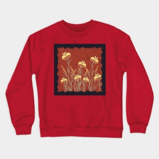 Minoan saffron flowers Crewneck Sweatshirt